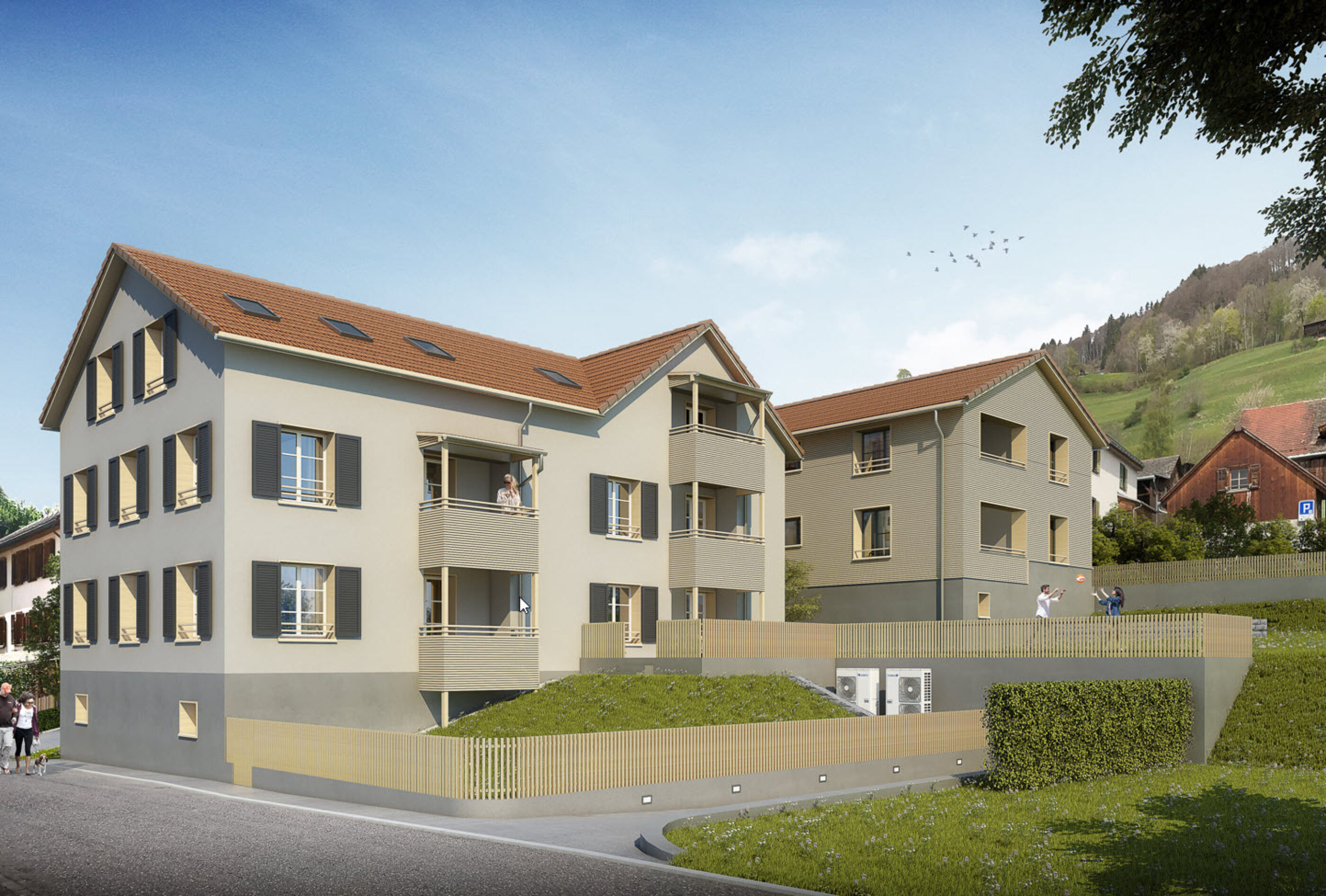 Überbauung Motta, Seewis Dorf – wohnen, wo andere Ferien machen