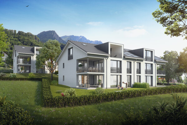 Bild Überbauung Panätsch, Trimmis – Wohneigentum in Stadtnähe