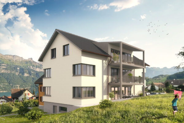 Bild Neubau Mehrfamilienhaus Quartnerstrasse 24, Quarten