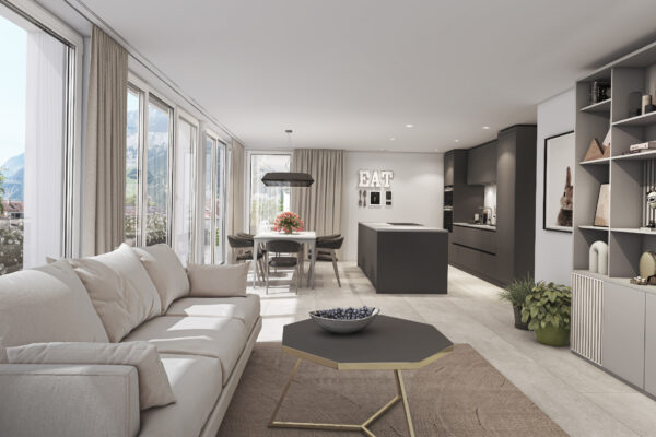 Bild Erstvermietung – Neubau Mehrfamilienhaus Sennensteinstrasse 9 in Chur