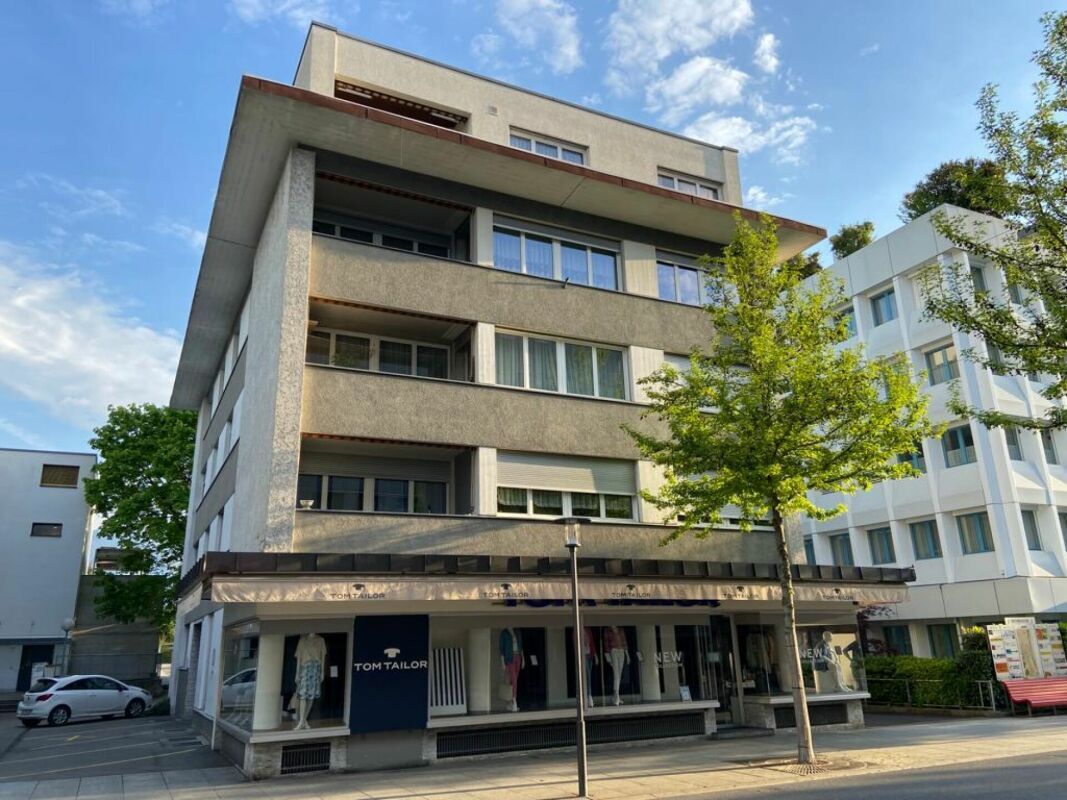 2.0-Zimmerwohnung direkt an der Bahnhofstrasse in Buchs