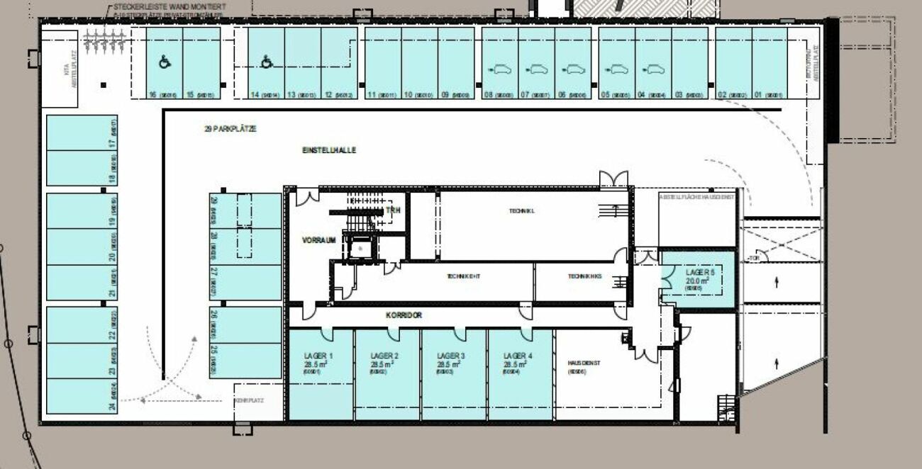 28m2 Lagerraum im  NEUHOF.