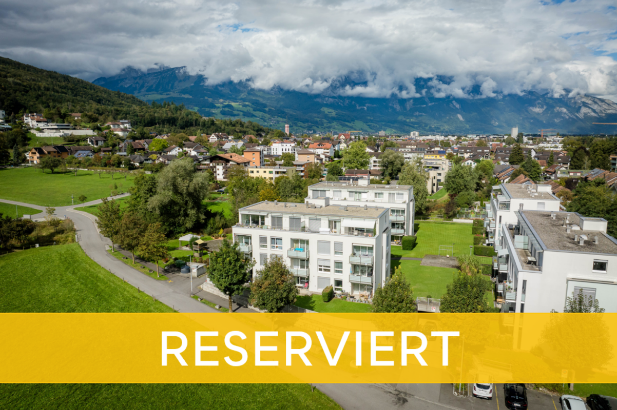 4.5-Zimmerwohnung an ruhiger Lage mit unverbaubarer Weitsicht