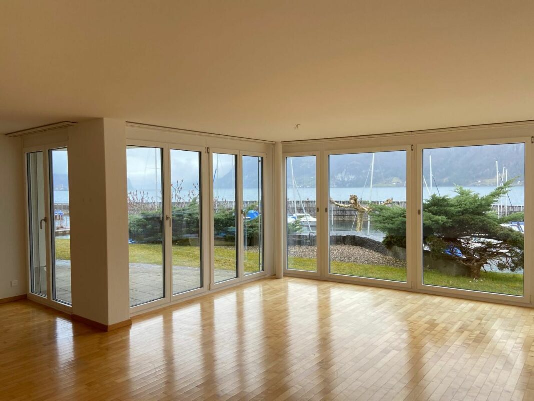 Erdgeschosswohnung mit Seeblick - Exklusive Lage zwischen See und Skigebiet