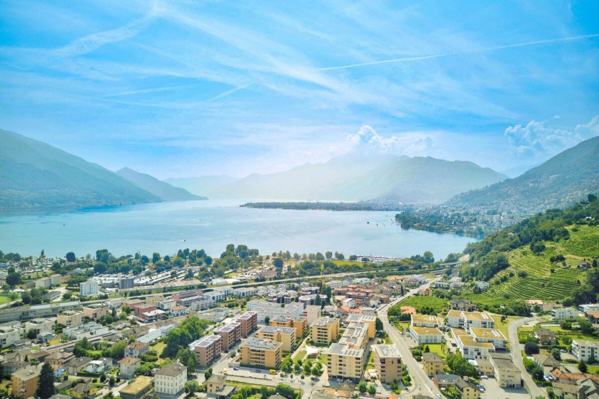 Gepflegte 3.5 Zimmer-Ferienwohnung am Lago Maggiore in Tenero